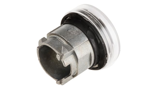 Interruttore a pulsante Schneider Electric ZB4BV013, montaggio a pannello, bianco, IP69K - Serie Harmony XB4