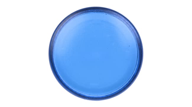 Spia LED Harmony XB4 Blu, Montaggio a Pannello - Schneider Electric ZB4BV06. Diametro foro 22mm, Protezione IP66/67/69K. Adatto per pannelli e macchine industriali.