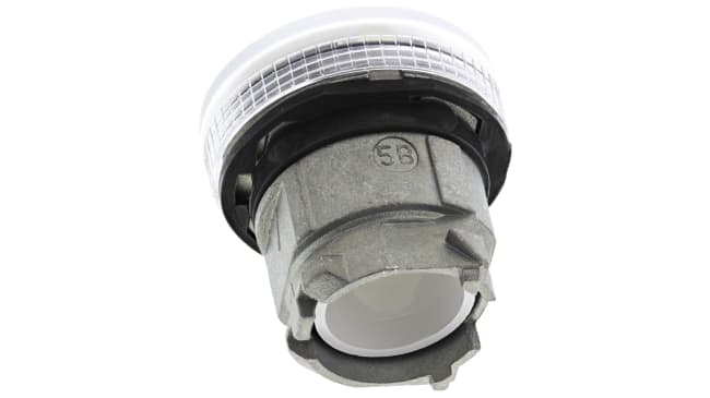 Spia LED Harmony XB4 Schneider Electric ZB4BV07, Trasparente, 22mm, Montaggio a Pannello IP66/IP67/IP69K. Ideale per industria e controllo.