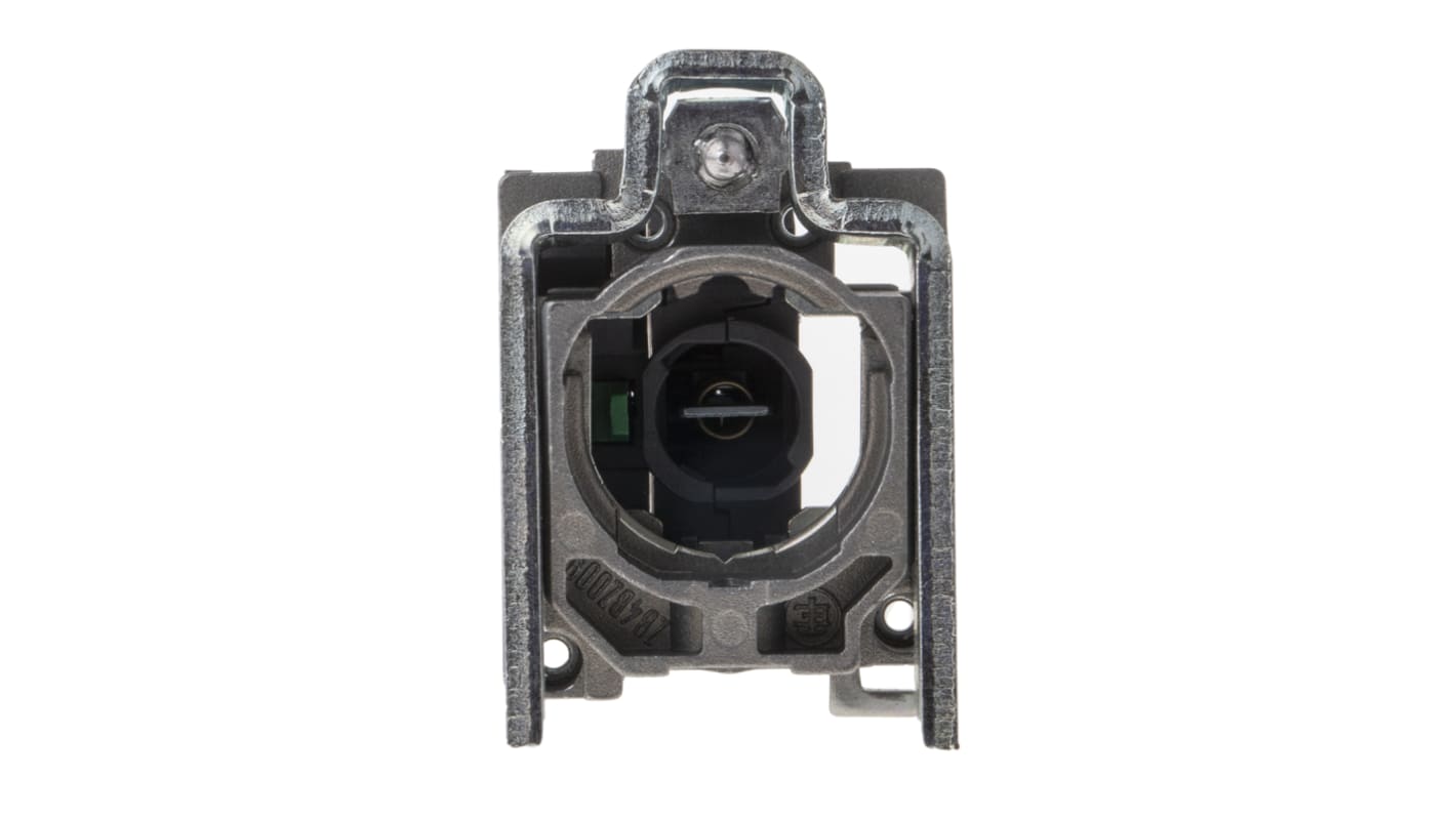 Blocco contatti luminoso Schneider Electric ZB4BW061 SPST 250V Harmony XB4 viti - Ideale per pulsanti luminosi. Conforme UL, CSA, CE.