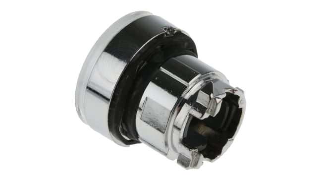 Testa Pulsante Ritorno a Molla Harmony XB4 Bianco - Schneider Electric ZB4BW313. Diametro foro 22mm, IP66/67/69K, morsetto a vite. Ideale per ambienti estremi.