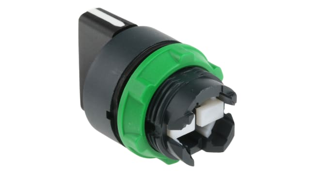 Testa selettore Harmony XB5 Schneider Electric ZB5AD3, 3 posizioni, Ø 22mm, Impugnatura standard. Resistente, facile da installare, ideale per pannelli di controllo e macchinari.