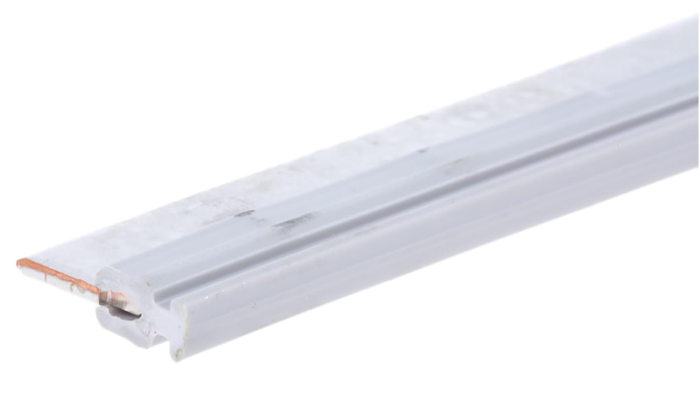 Modulo I/O Phoenix Contact 2966838, barra di distribuzione grigia da 500 mm, tagliabile, per assemblaggio rapido cablaggio EC-E.