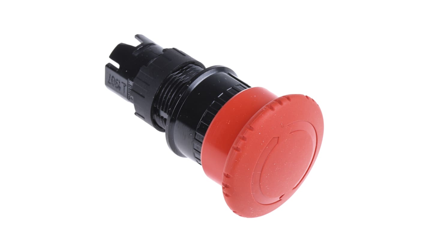 Pulsante di arresto di emergenza Harmony XB6 Schneider Electric ZB6AS834, Ø 30mm, IP65 - Serie Harmony ZB6 - Resistente per automazione industriale, macchinari pesanti e settore marittimo.