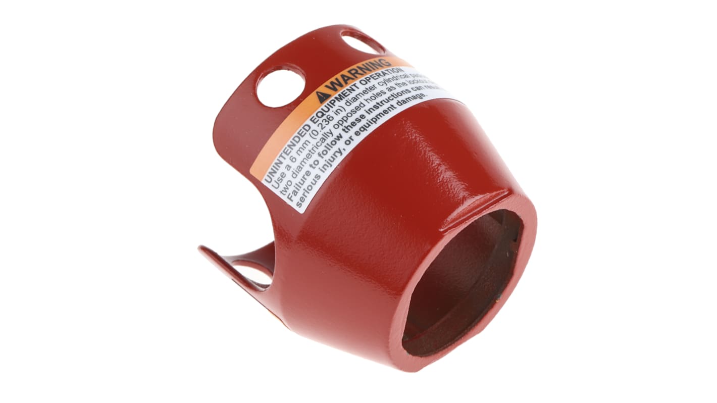 Protezione di arresto di emergenza Schneider Electric ZBZ1604 per Serie XB4 e XB5. Metallo rosso, Ø40mm, Harmony XB. Sicurezza industriale.