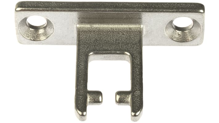 Attuatore standard Allen Bradley Guardmaster 440G-A27011 in acciaio inox, progettato per interruttori di interblocco di sicurezza su porte di protezione.