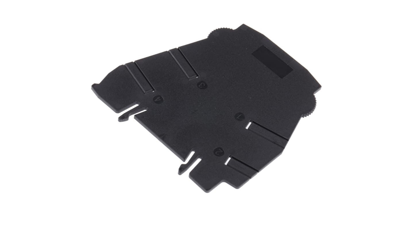 Adattatore di montaggio Phoenix Contact 2966841 per Relè PLC Serie PLC-RSC con Piastra di separazione - Compatibile con fino a 80 moduli, collegamenti a morsetti a vite.