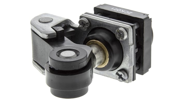 Interruttore di fine corsa Telemecanique Sensors ZCKD21 della serie OsiSense XC, ideale per applicazioni industriali come scale mobili e assemblaggio. Conforme agli standard VDE0660 e IEC947-5-1.
