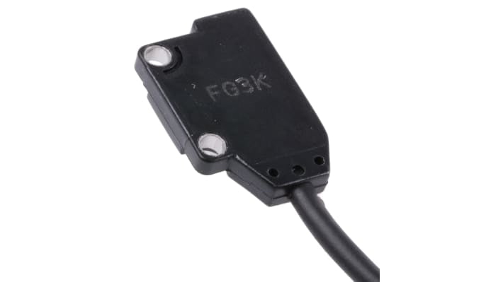 Sensore fotoelettrico Panasonic EX-14B-PN a retroriflessione, rilevamento 2-25 mm, IP67, dimensioni 19 x 10 x 3,5 mm.