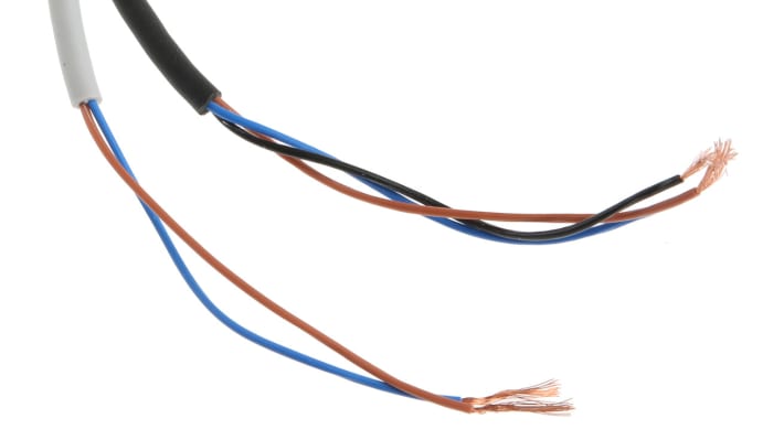 Sensore fotoelettrico rettangolare Panasonic EX-23-PN, rilevamento fino a 2 m, uscita PNP, grado di protezione IP67.