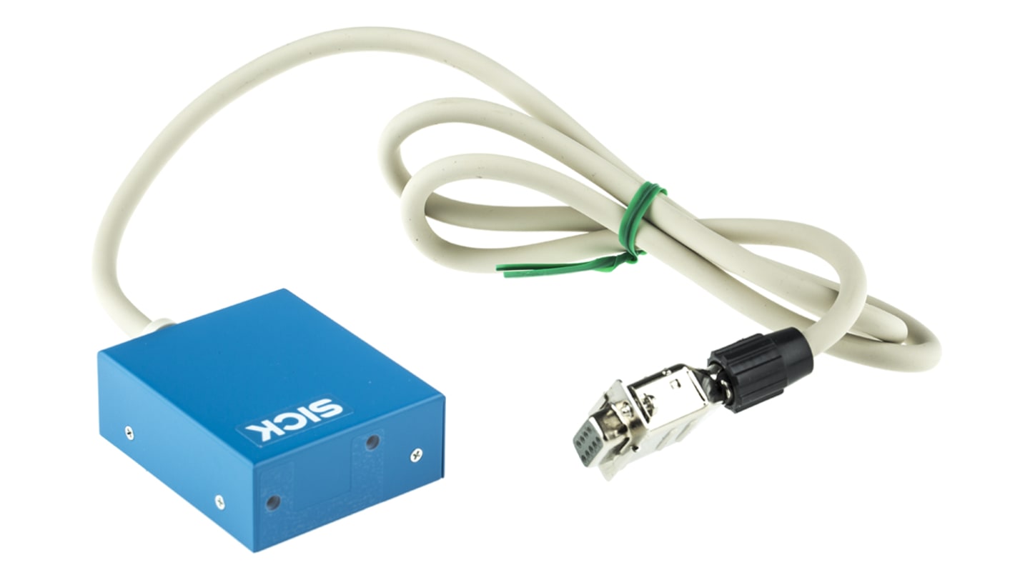 Lettore codici a barre Sick CLP100-0010, tecnologia CCD, dimensioni 55 x 55 x 20 mm, alimentazione 5 V c.c., scansione 500 Hz.