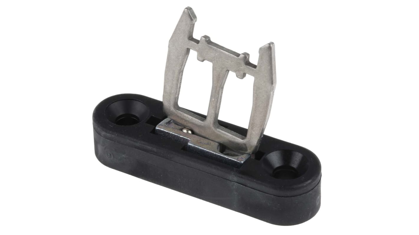 Attuatore flessibile Schmersal AZM 161-B6 in acciaio inox, resistente alla corrosione, per interruttore di sicurezza. Raggio di azionamento regolabile.