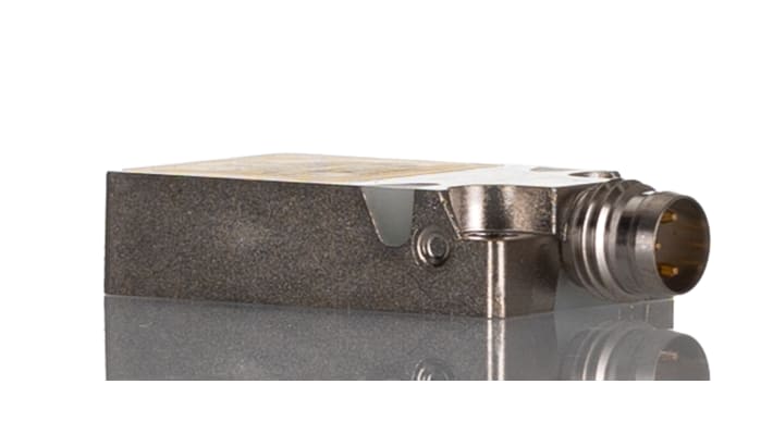 Sensore di prossimità PNP Turck BI5U-Q08-AP6X2-V1131, induttivo, M8, 5 mm di rilevamento, IP67, dimensioni 32x20x8 mm.