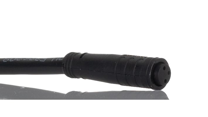 Sensore di prossimità PNP Turck BI5U-Q08-AP6X2-V1131, induttivo, M8, 5 mm di rilevamento, IP67, dimensioni 32x20x8 mm.