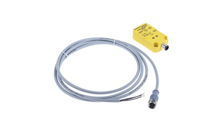 Sensore di prossimità PNP Turck Bi15U-Q20-AP6X2-H1141, rilevamento 15 mm, grado di protezione IP67, cavo 2 m.