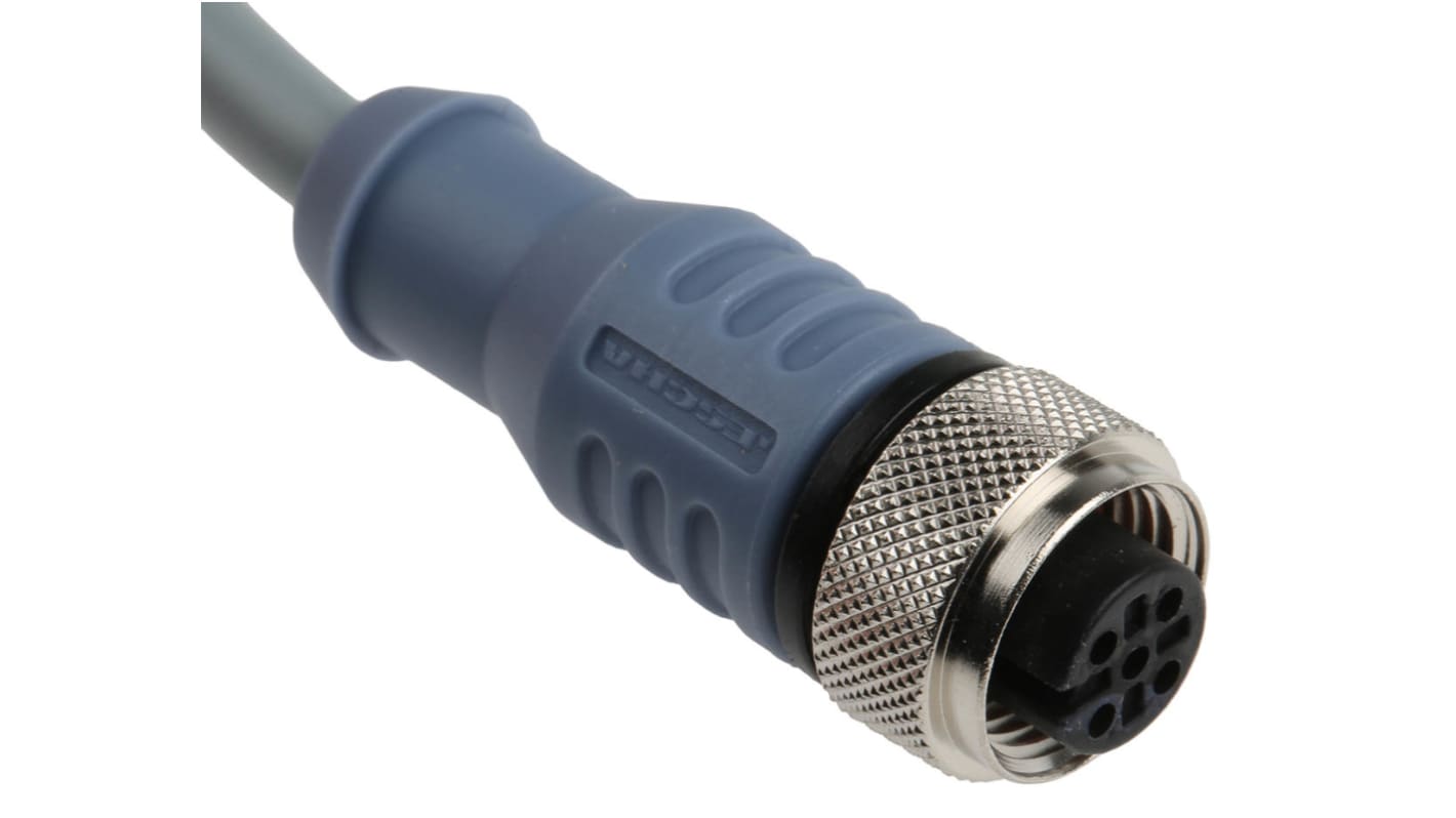 Sensore fotoelettrico rettangolare Banner SME312DQD, rilevamento 380 mm, uscita PNP, grado di protezione IP67, montaggio M18.