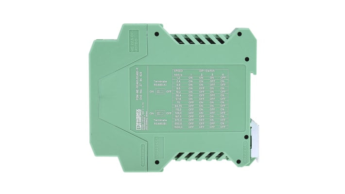 Condizionatore di segnale Phoenix Contact 2744429, ATEX, interfaccia RS232-RS422/RS485, montaggio su guida DIN, isolamento galvanico, 24V, IP20.