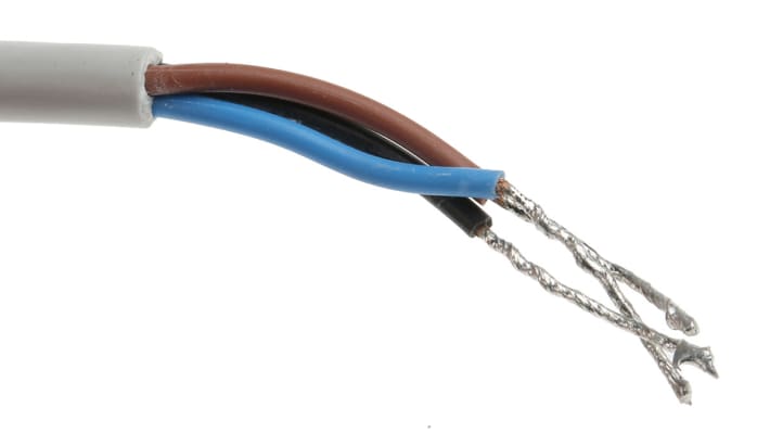 Sensore fotoelettrico cilindrico Sick VTF18-3F1812, rilevamento fino a 100 mm, montaggio filettato, grado di protezione IP67.