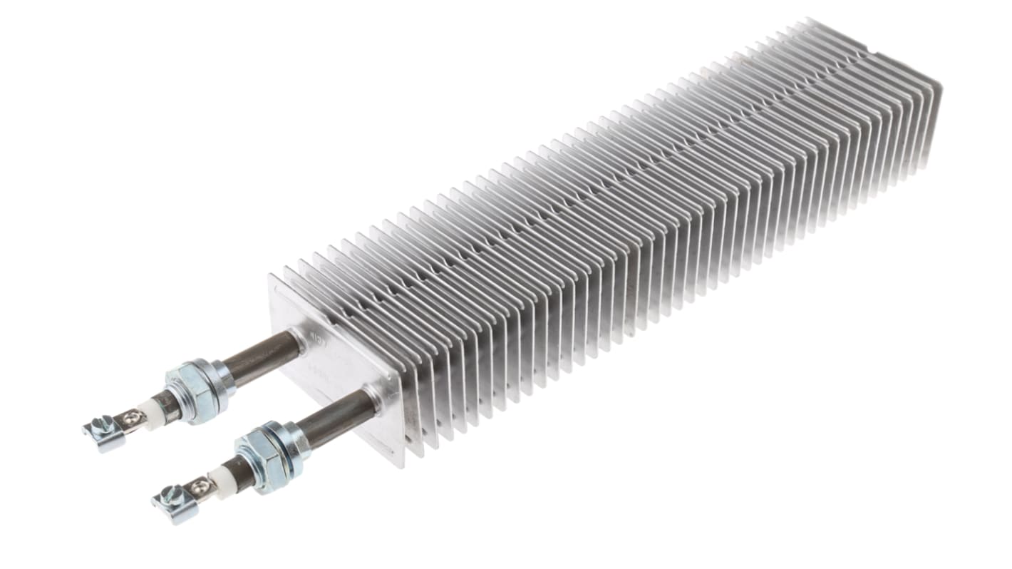 Riscaldatore tubolare alettato Acim Jouanin RA 4080 1000, potenza 1 kW, per riscaldamento aria fino a +200 °C.