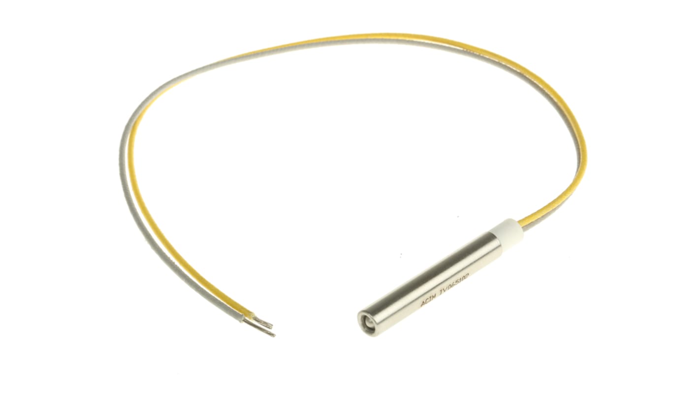 Riscaldatore a cartuccia Acim Jouanin H1/4X1,5X175, potenza 175 W, 230 V, corpo in acciaio inox, applicabile fino a 750 °C.