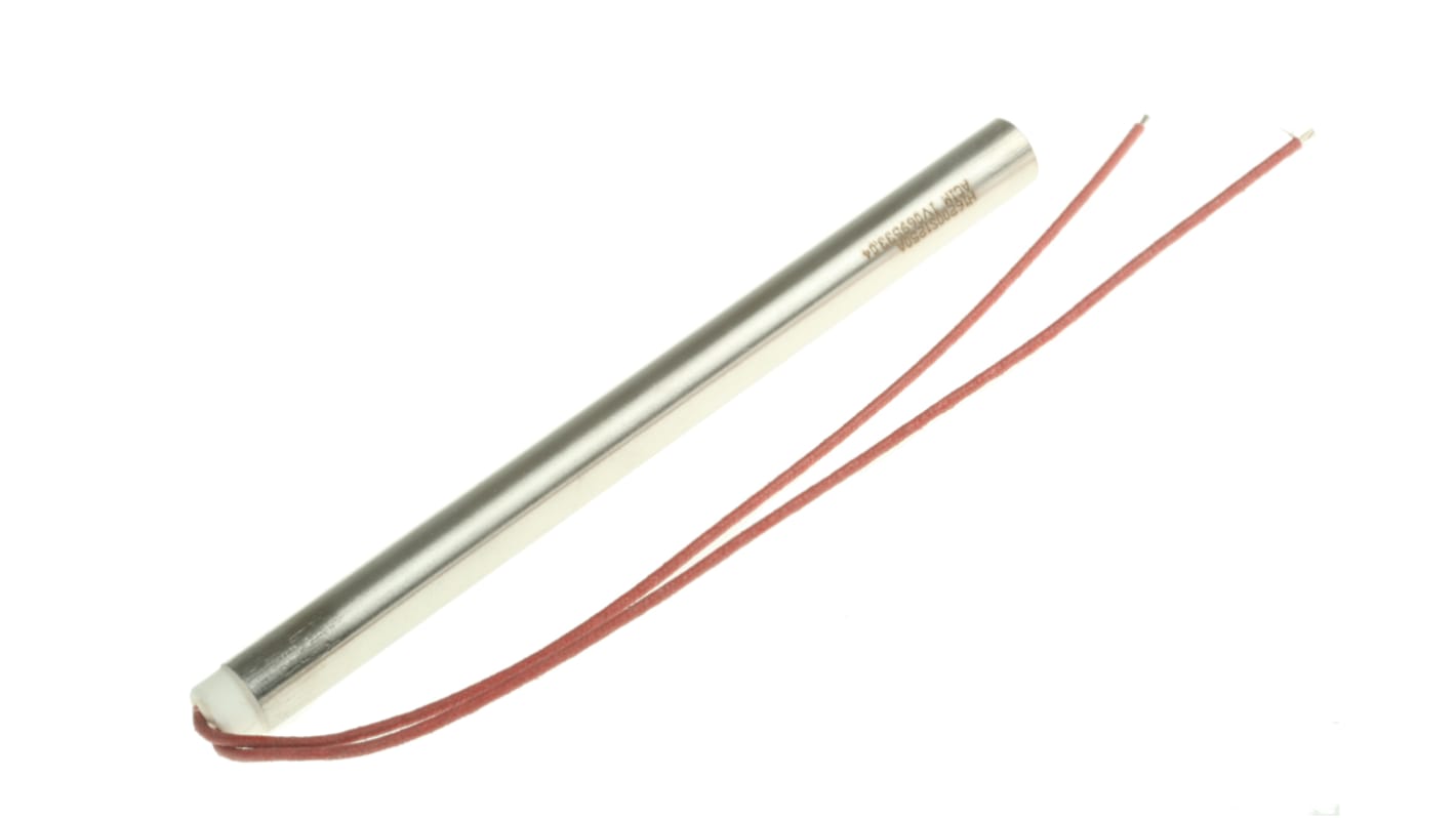 Riscaldatore a cartuccia Acim Jouanin H16X200X1250, potenza 1,25 kW, 230 V, corpo in acciaio inox, applicazioni fino a 750 °C.