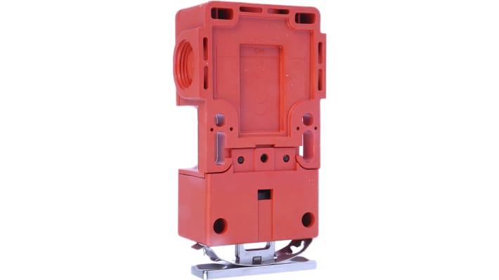 Interruttore di interblocco di sicurezza a chiave Allen Bradley Guardmaster 440K-T11171, 3NC/1NA, IP67, dimensioni 95x32x52mm.