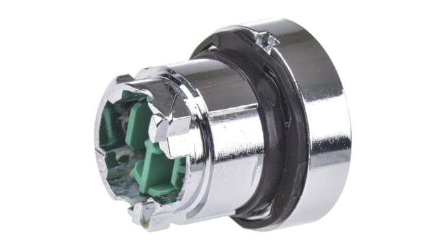 Attuatore pulsante filare Harmony XB4 ZB4BH02 Schneider Electric, Nero - Serie Harmony XB4, diametro foro 22mm, protezione IP66/IP67/IP69K, adatto per valvole e contatti elettrici.