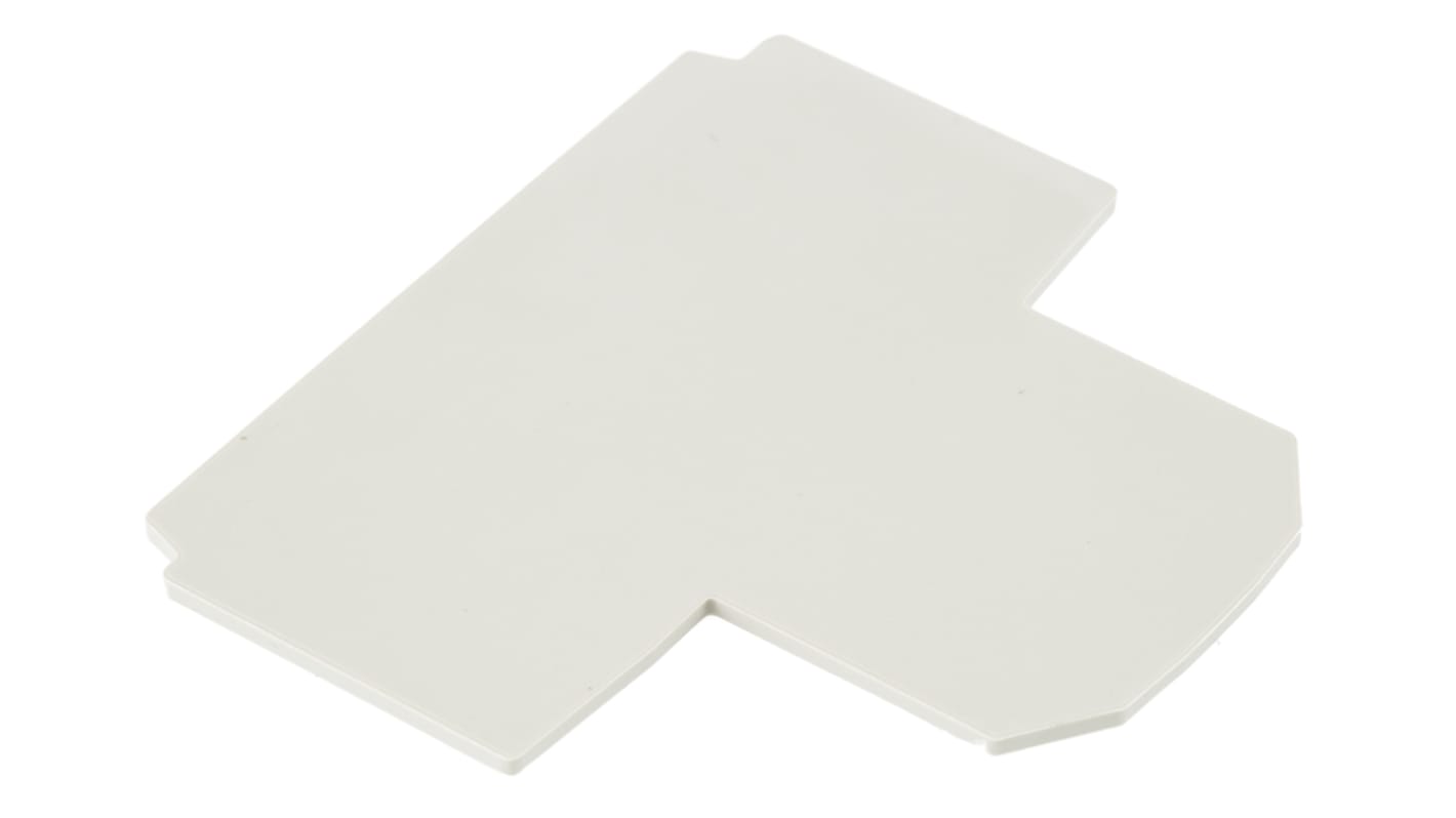 Coperchio terminale Weidmüller 1084000000 beige scuro per morsettiera - resistente, adatto per automazione industriale - confezione da 5.