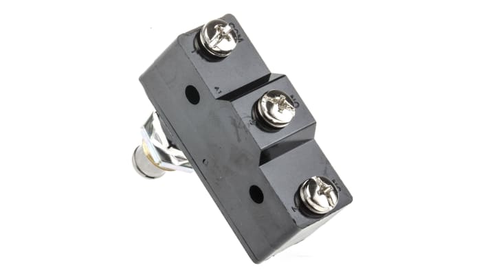 Interruttore di fine corsa Omron Z-15GQ-B, Stantuffo SPDT 500V 15A IP00 - Serie Z15, per bracci robotici e macchine CNC.