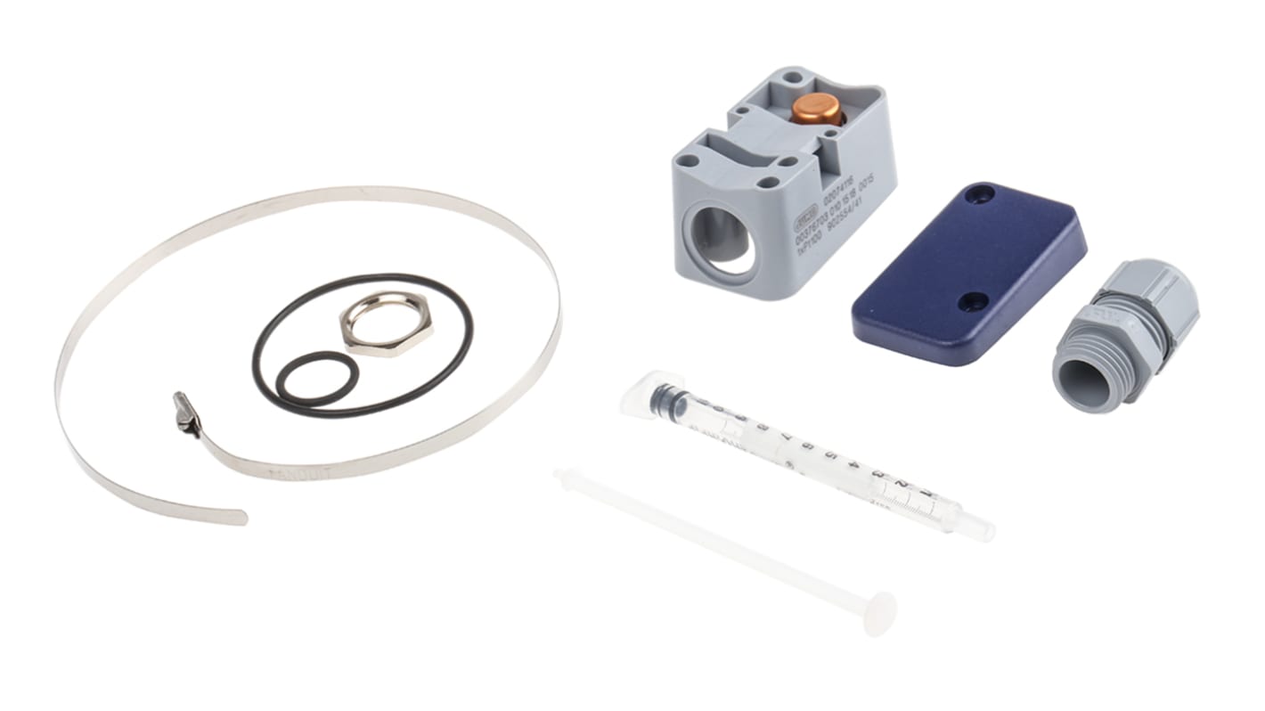 Sensore RTD PT100 Jumo 902554/41-365-1003-1/404, sonda 50mm, diametro 30mm, precisione classe B, montaggio rapido.