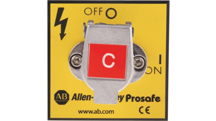 Interruttore di interblocco di sicurezza Allen Bradley Guardmaster 440T, montaggio a pannello, corrente massima 20A, acciaio inox.