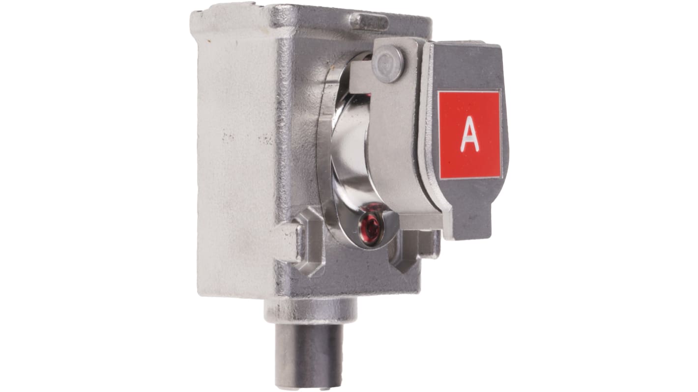 Interruttore di interblocco di sicurezza a chiave Allen Bradley Guardmaster 440T-MSBLE100A, acciaio inox, dimensioni 151x48x34mm.