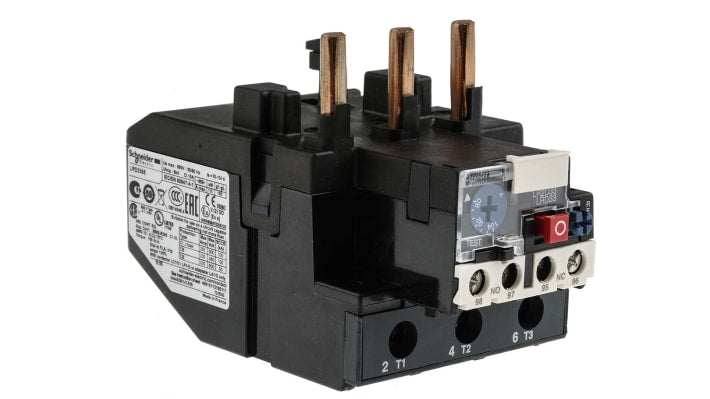 Relè di sovraccarico termico Schneider Electric LRD3365, 3P, FLC 80-104 A, Serie TeSys - Protezione motori industriale.