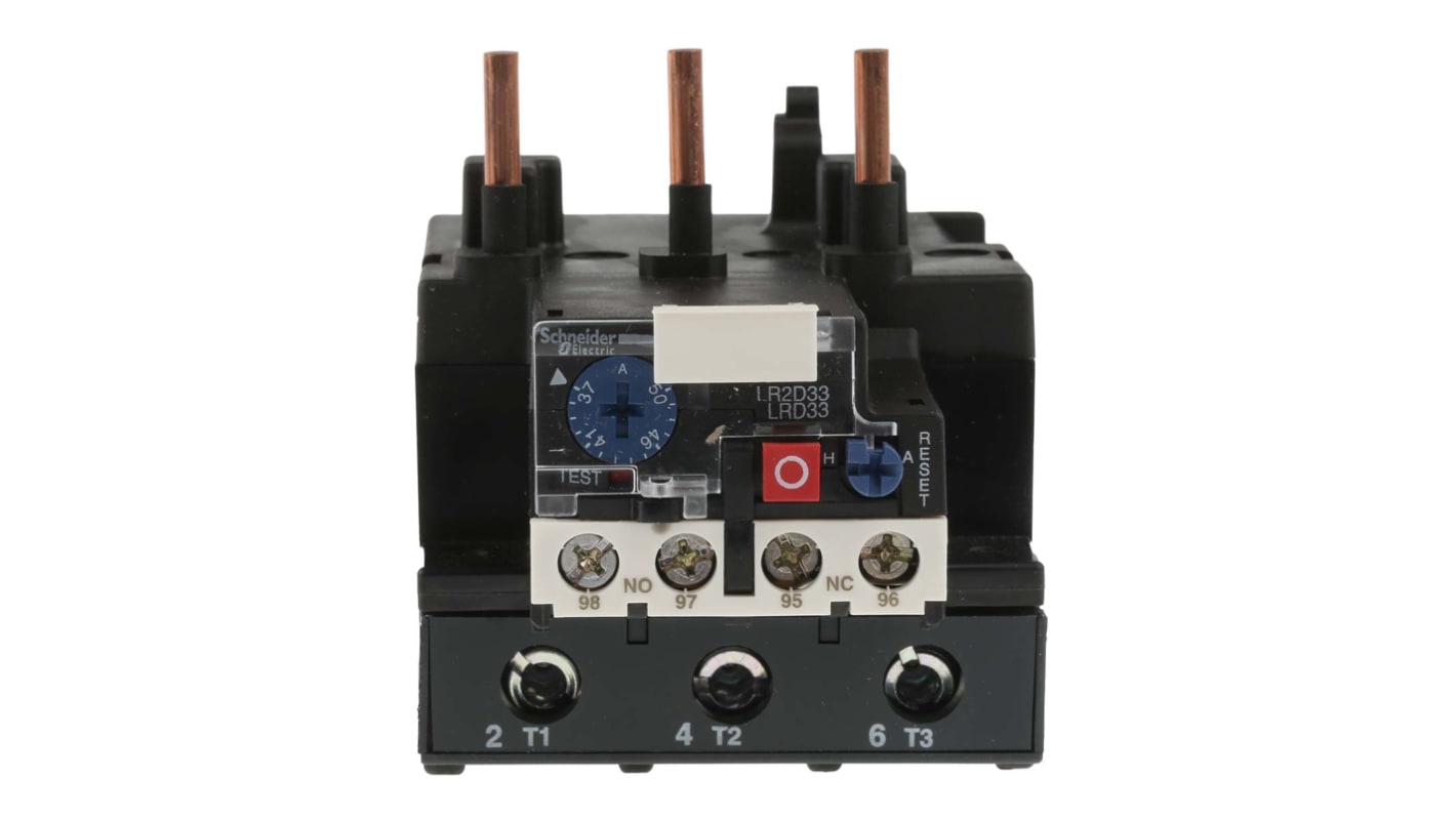 Relè di sovraccarico termico Schneider Electric LRD3357, 37-50 A, 690 V CA - Protezione regolabile per circuiti c.a. - Ideale per industria e tecnologia medica.