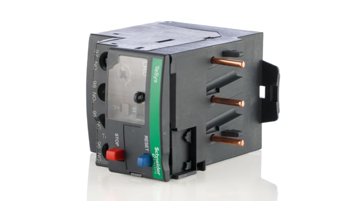 Relè di sovraccarico termico Schneider Electric LRD21, 690V 6kV - Serie TeSys. Protezione motori trifase, 12-18 A, certificato ATEX. Ideale per industria pesante.