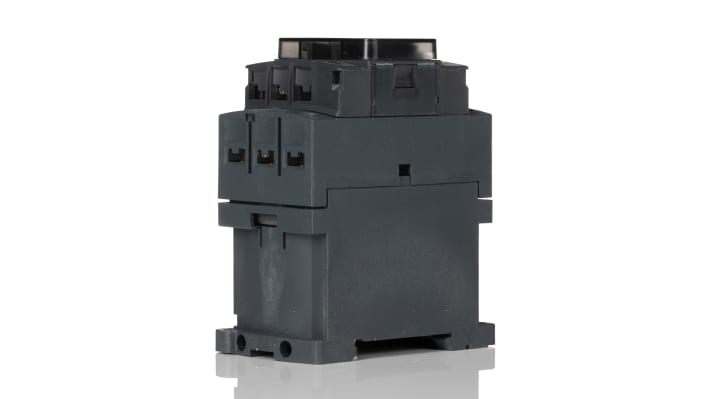 Contattore Schneider Electric LC1D09BD 3 poli 25A 4kW 24V CC - Serie TeSys Deca per controllo motori e protezione da sovratensioni. Adatto per applicazioni industriali.