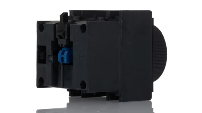 Timer pneumatico Schneider Electric LADR0 per TeSys Deca CAD, LC1D, CR1F, LC1F. Ritardo allo spegnimento da 0.1 a 3s, 690V, montaggio anteriore. Ideale per controllo preciso del motore.