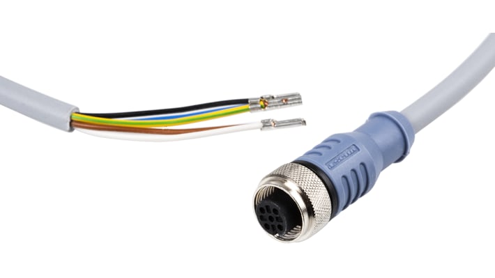 Sensore fotoelettrico rettangolare Banner SLC1BB6Q, rilevamento etichette, uscita PNP, IP67, alimentazione 10-30 V c.c.