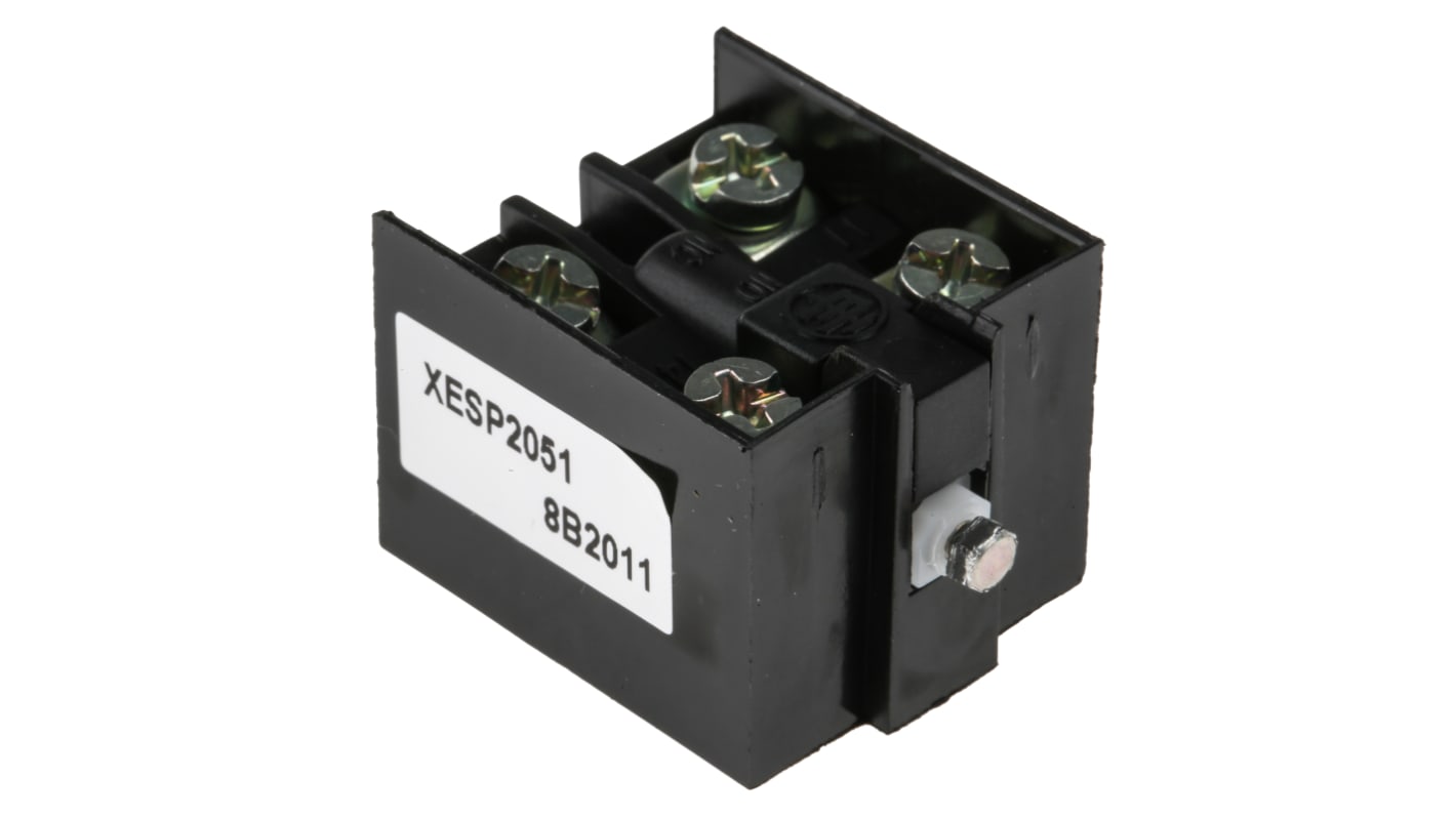 Interruttore di fine corsa Telemecanique Sensors XESP2051, corrente 10A, tensione 600V, per applicazioni industriali.