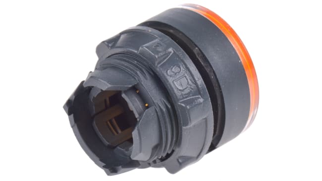 Attuatore pulsante tipo Instabile ZB5AW353 Harmony XB5 - Arancione, 22mm, IP66/67/69K. Compatibile con stazioni XAL. Standard IEC, JIS, UL, CSA.