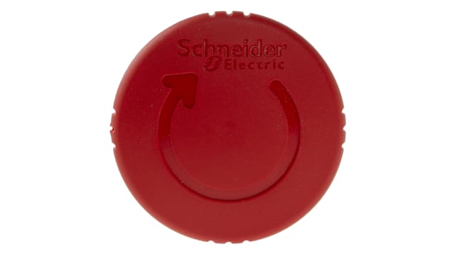 Pulsante di arresto di emergenza Harmony XB5 Schneider Electric ZB5AS844, Montaggio a pannello Ø 22mm, resistente, conforme agli standard IEC, IP69K. Per applicazioni industriali.