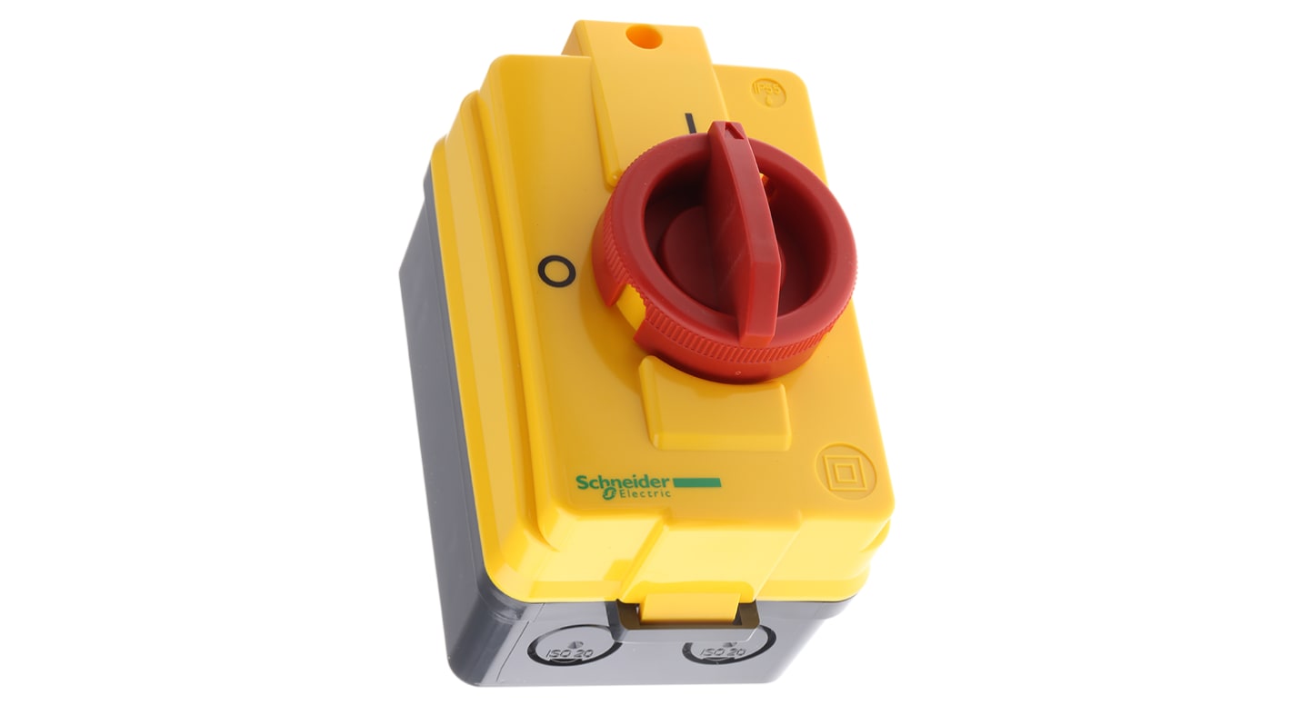 Interruttore di isolamento tripolare Schneider Electric VCFN32GE, 25A, montaggio a pannello, grado di protezione IP55.