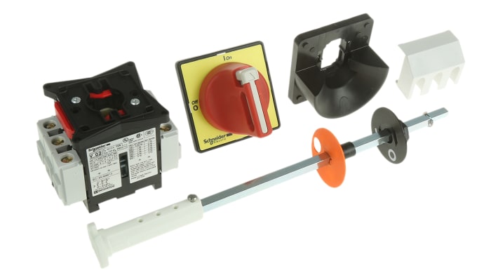 Interruttore di isolamento Schneider Electric VCCD02, 3P 12A 690V ca per ambienti industriali. Sicurezza e controllo per motori.