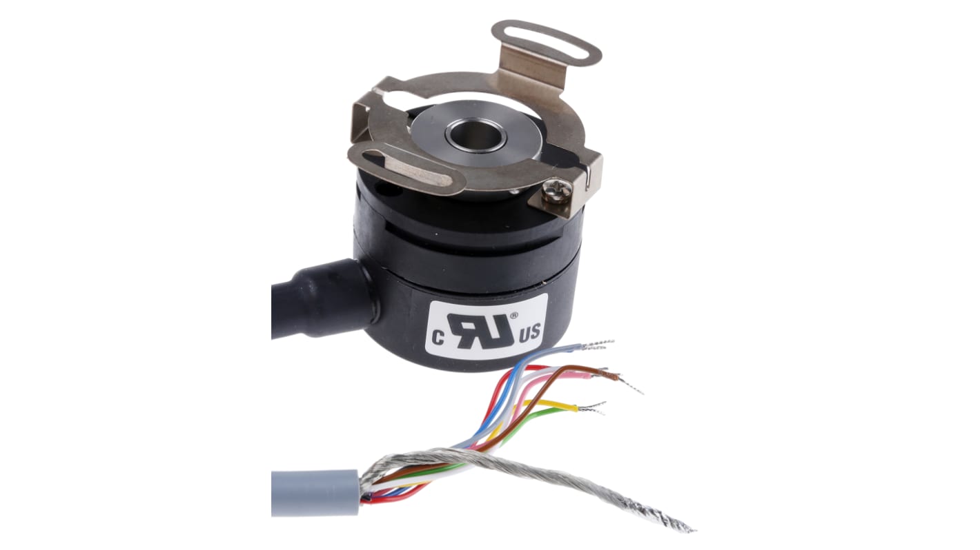 Kubler 8.3720.5621.1000, encoder incrementale 1000 impulsi/giro, albero 8mm, uscita Push Pull, IP65, -20/+85°C.