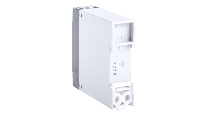 ABB Timer Relay SPDT 1 polo per guida DIN, intervallo 0.1-10 s, alimentazione 200-240 V AC, 4 A, larghezza 22.5 mm.
