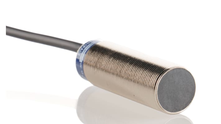 Telemecanique Sensors XS618B1PAL2: Sensore di prossimità induttivo M18 x 1, rilevamento 8 mm, PNP. Ideale per applicazioni industriali.