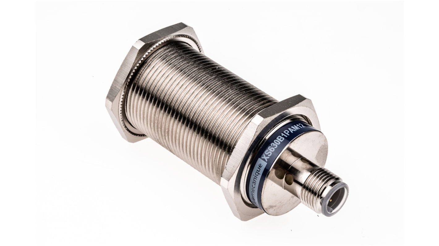 Sensore di prossimità induttivo Telemecanique XS630B1PAM12, PNP, M30 x 1.5, 15mm, IP69K - Ideale per applicazioni industriali.