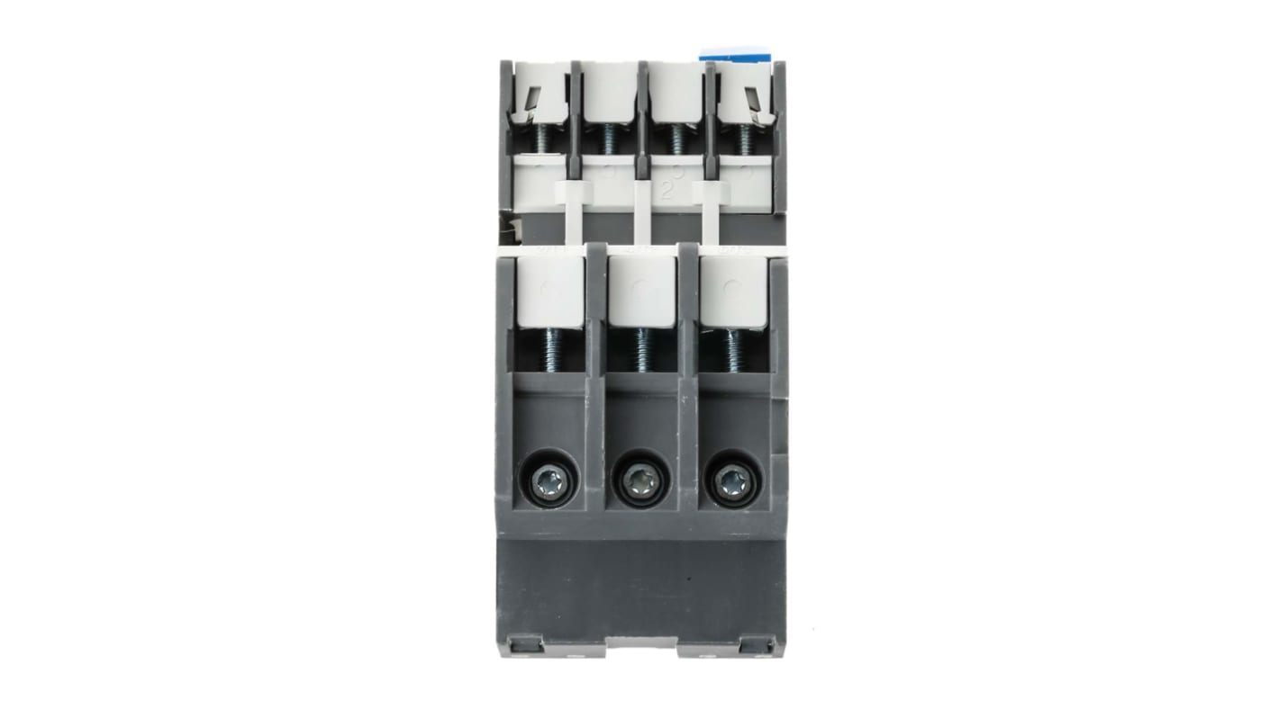 Relè di sovraccarico termico ABB 1SAZ211201R1043, montaggio a clip, 1 NO + 1 NC, corrente 11 A, dimensioni 44x80x94 mm, grado di protezione IP20.