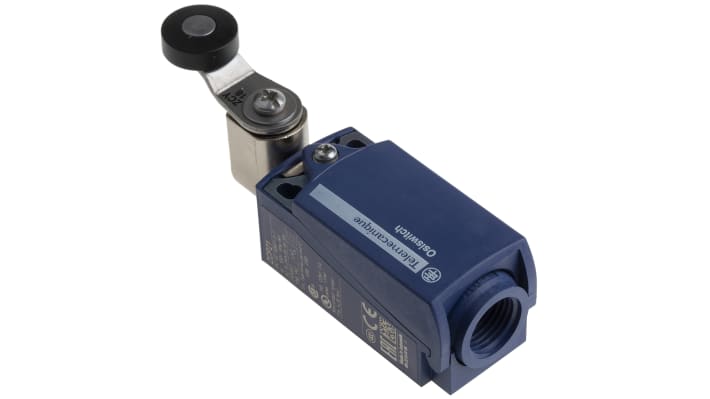 Interruttore di fine corsa Telemecanique Sensors XCKP2118P16, leva NO/NC, IP66/IP67, dimensioni 31mm x 65mm x 30mm.