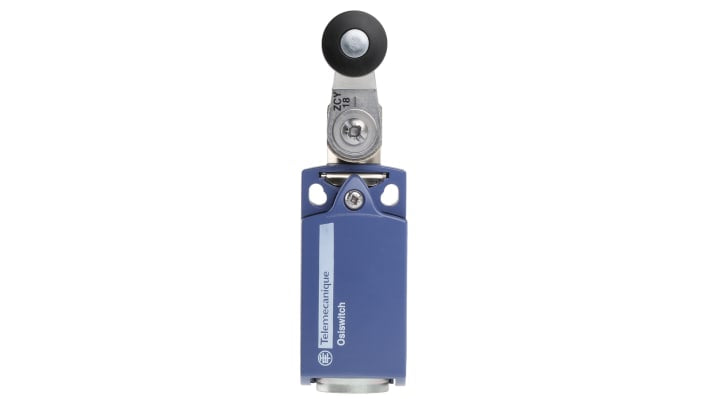 Interruttore di fine corsa Telemecanique Sensors XCKD2118P16, leva NO/NC, IP66, 240V, 3A, dimensioni 31x65x30mm.